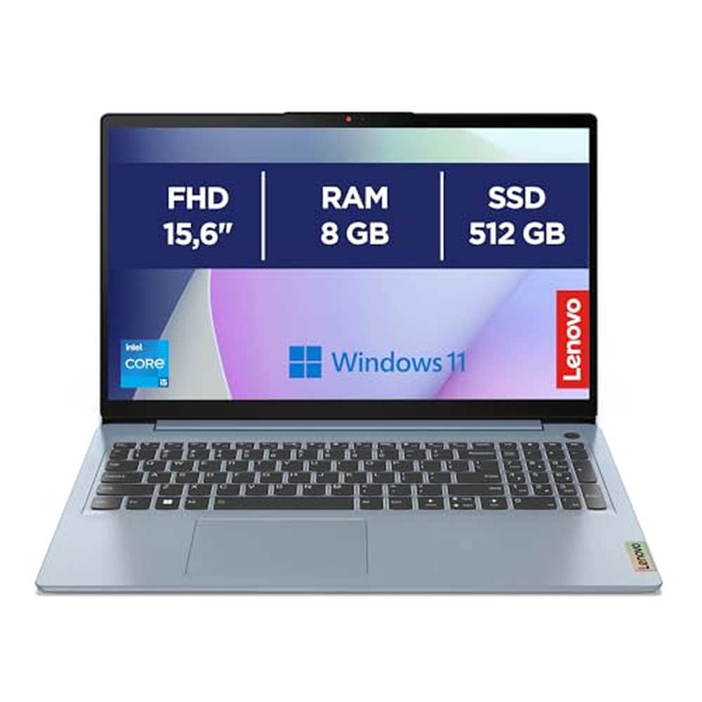 Notebook Lenovo IdeaPad 3, 1,6 kg, 15,6palcový FHD displej – procesor Intel Core i5-1235U, integrovaná grafika, 8 GB RAM, 512 G